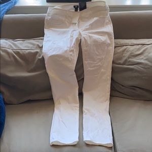 Women H&M white pants